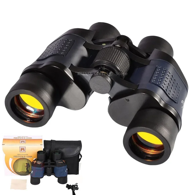 Binoculars 60X60 Long Range 15000m HD High Power Telescope Tourism Binoculars Long Range Powerful Binoculars Hunting Camping