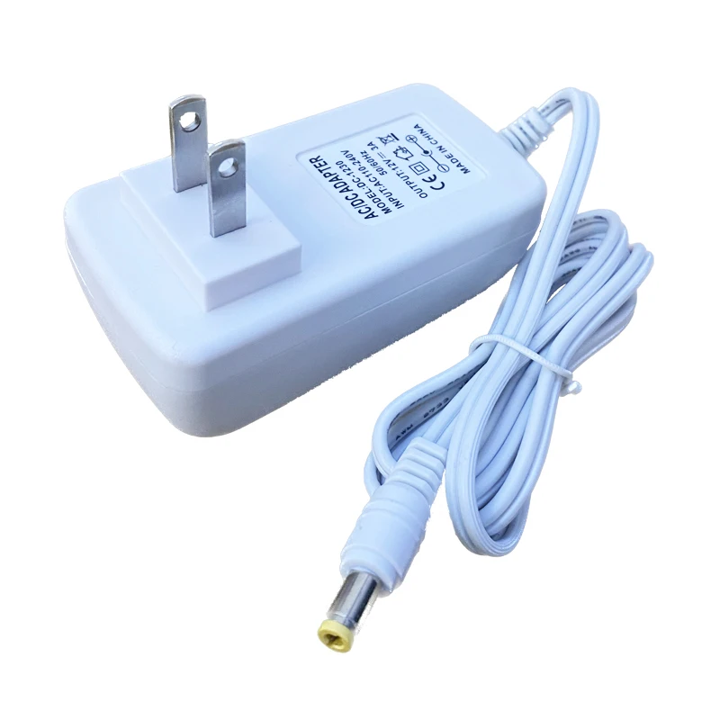 Eu Us Plug Ac 100-240V Naar Dc 12V 3a 36W Voeding Adapter Snoer Voor Cctv Led Strip Licht Transformator Lampomvormer Driver