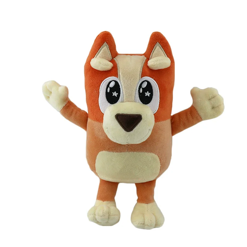 Bluey 봉제 인형 빙고 인형 장난감 애니메이션 주변기기 크리스마스 플러시 생일 선물 장식품 어린이 장난감