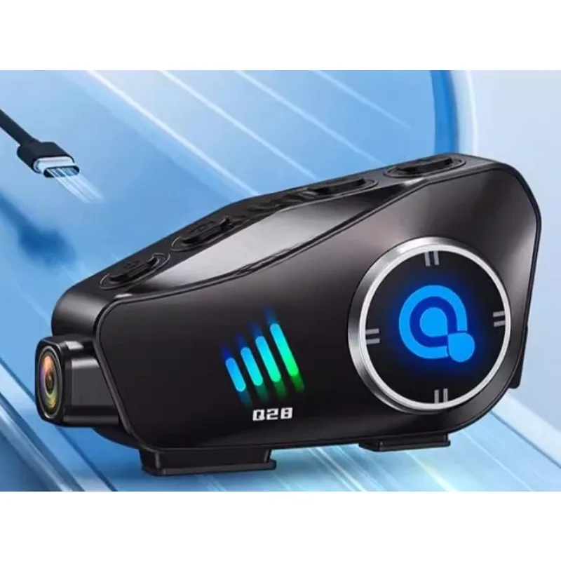 

Parts for Q28 helmet bluetooth headset driving recorder high definition waterproof motorcycle helmet music call headset