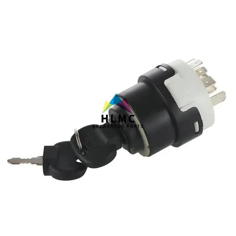 Spare Parts JS200 JS220 3CX 4CX Backhoe Loader Ignition Switch 701/80184 701/45500 For Excavator Ignition Switch