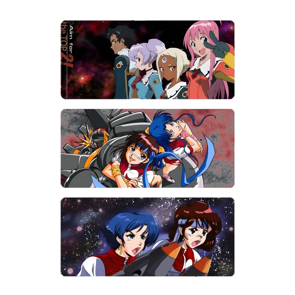 mecha anime G-Gunbuster Mouse Pad Large Gaming Mousepad with Stitched Edges Thickened Desk Mat PC