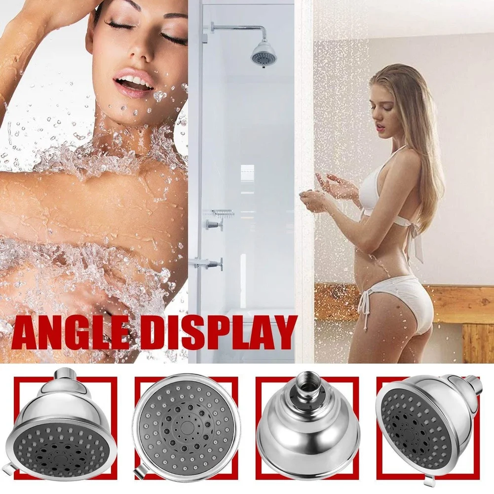 Immagine 4: 1 pz. Soffione Doccia da Bagno a 5 Velocità Regolabili, ad Alta Pressione, a Risparmio Idrico, Doccetta Portatile, Accessori per Doccia e Bagno