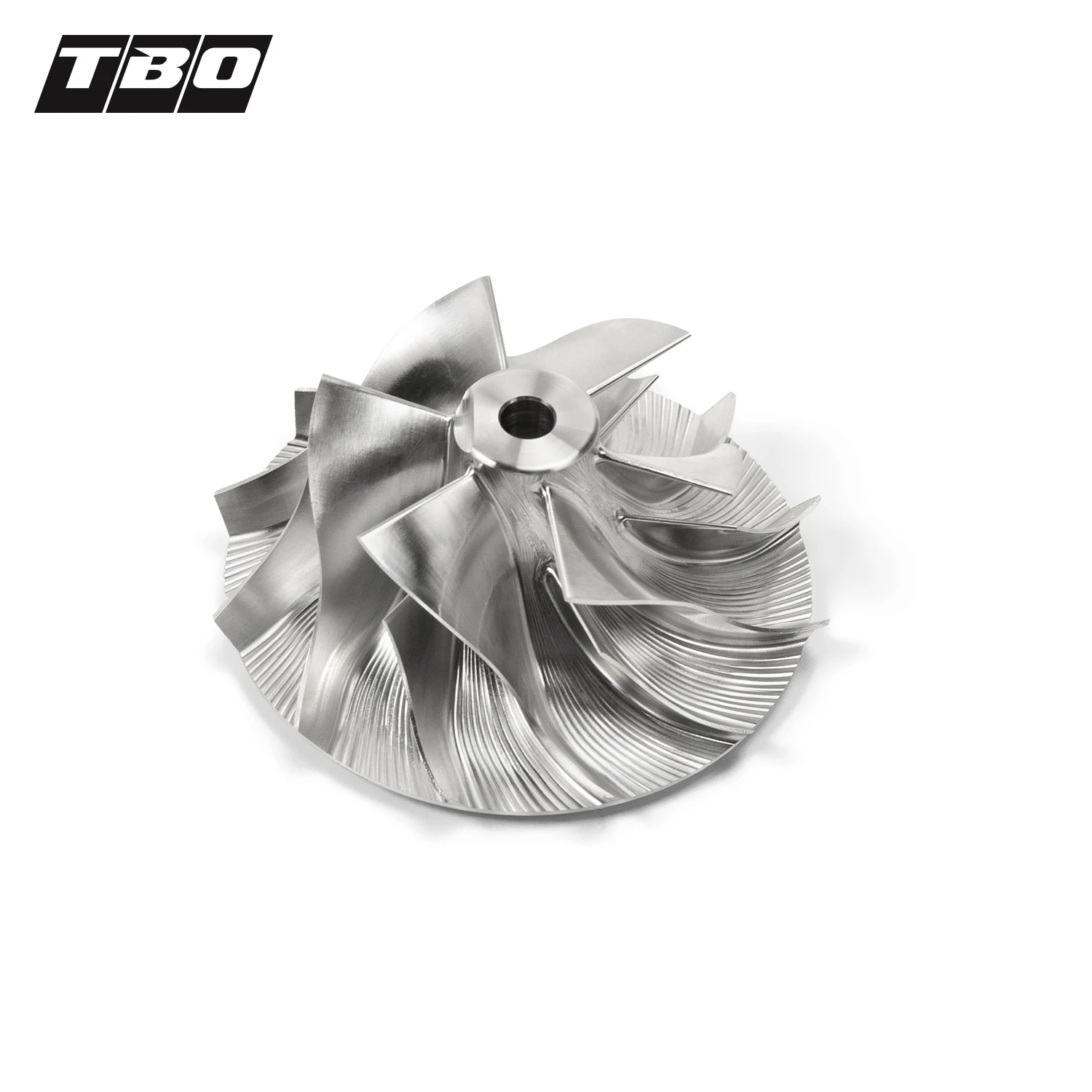 TD Series Turbo Billet Forged Compressor Wheel Billet 40.6x56mm 6+6 Foward Rotation 5-AXIS CNC Machine