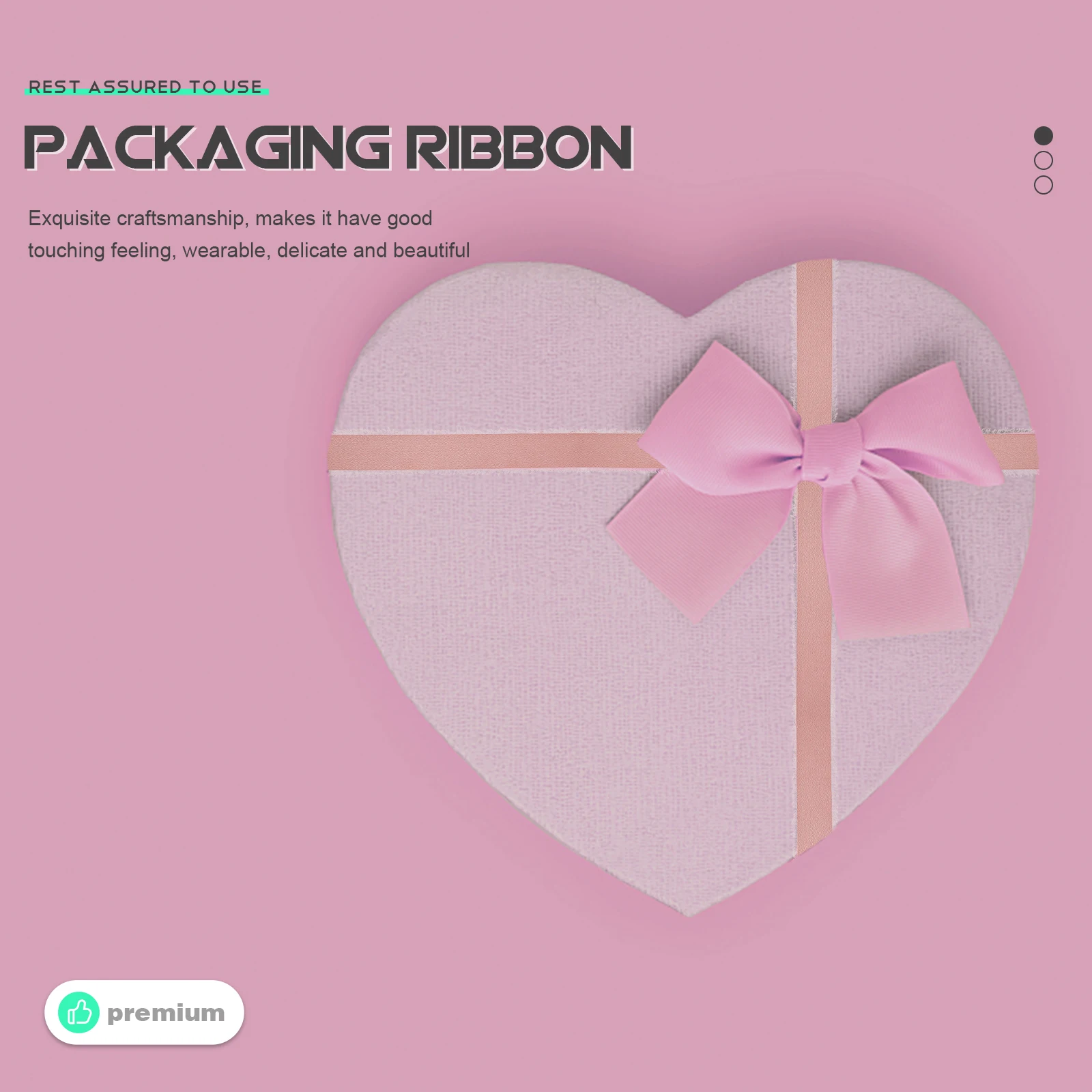 

3pcs Raw Edge Chiffon Ribbon 5Yard White Belt Wrapping Wedding Party Craft Bouquet Decorative Packaging Gift Box DIY