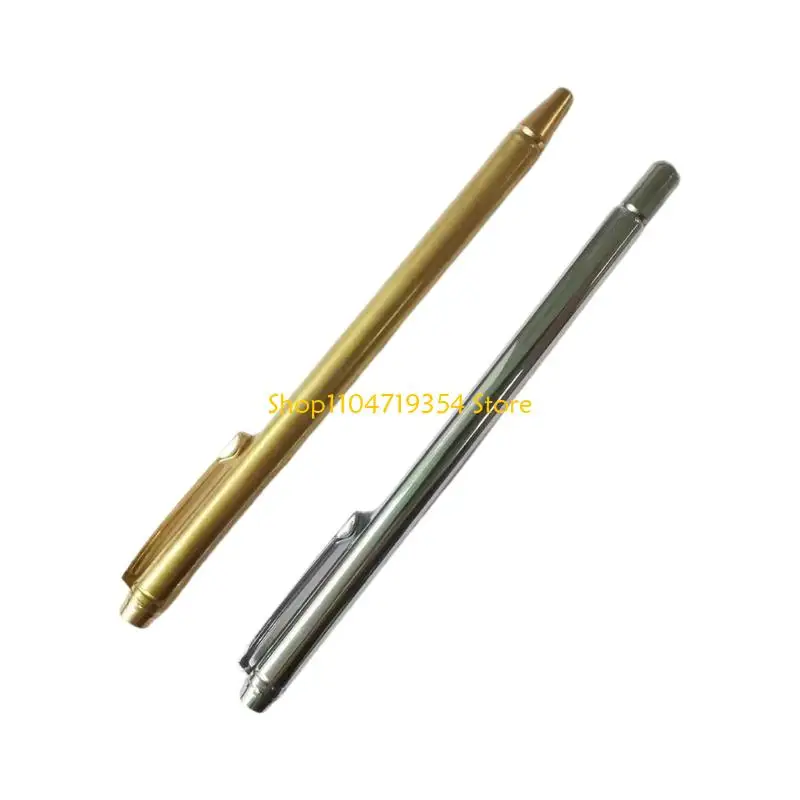 Brass Construct Seeking Rule Fashionable Golden Brass Measuring Instrument Dowsing Rod for Enthusiasts & Builders