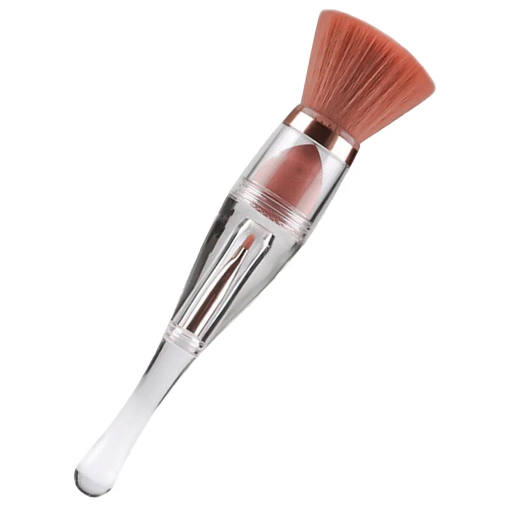 

Triple Powder Brush Set Makeup Tools Eyeshadow Blush Artificial Fiber Foundation Liquid Travel Portable H Brushes Cosmetics