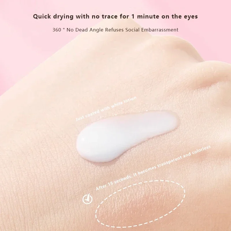 Kleber für falsche Wimpernverlängerung, wasserfest, schnell trocknend, langlebig, nicht reizend, klares Wimpernprimer-Werkzeug