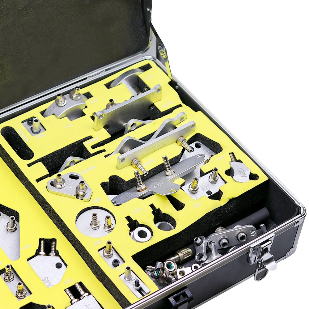 116PCS Aluminum Alloy Auto automatic Transmission Oil Replacement Gearbox Quick Adapters