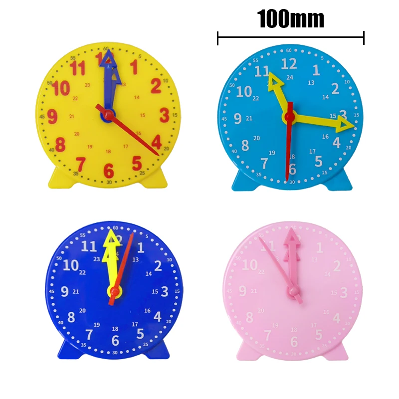 ‌Educational Clock Model Toy for Kids - Learn Time Telling with Movable Hands & Numbers‌