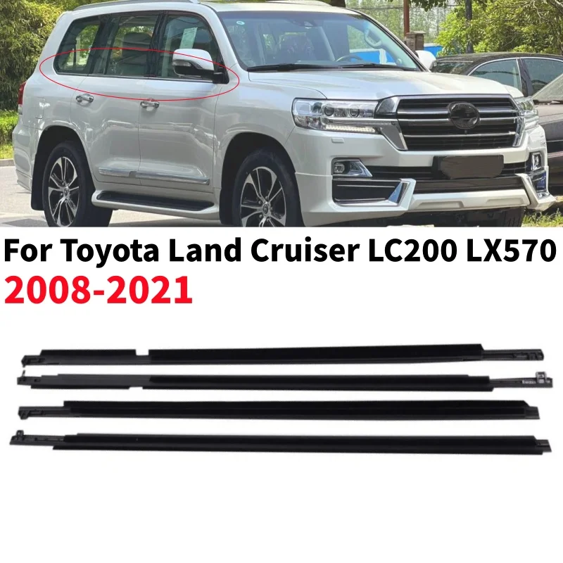 

Car Window Weather Strip Window Glass Waterproof Pressure Strip Sealing Strips For Toyota Land Cruiser LC200 LX570 2008-2021