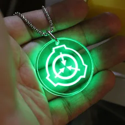 SCP Foundation Key Chains GLOW in the DARK MTF Cosplay key chain bag Pendant FOR women men Fans