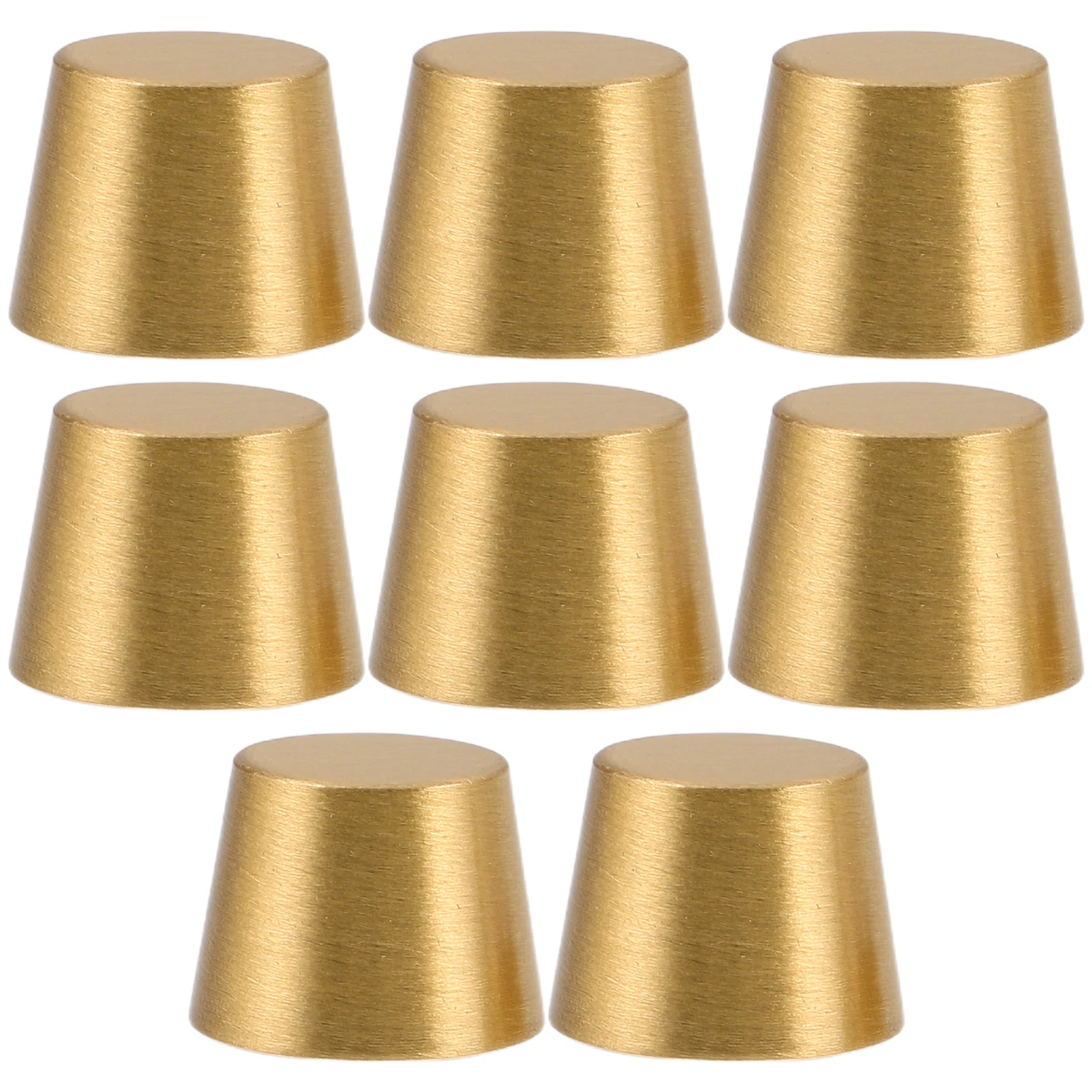 8pcs Brass Cutting Board Feet Brass Riser Feet Furniture Hardware Replacement Parts For Wooden Display Tray Wood Cutting Board