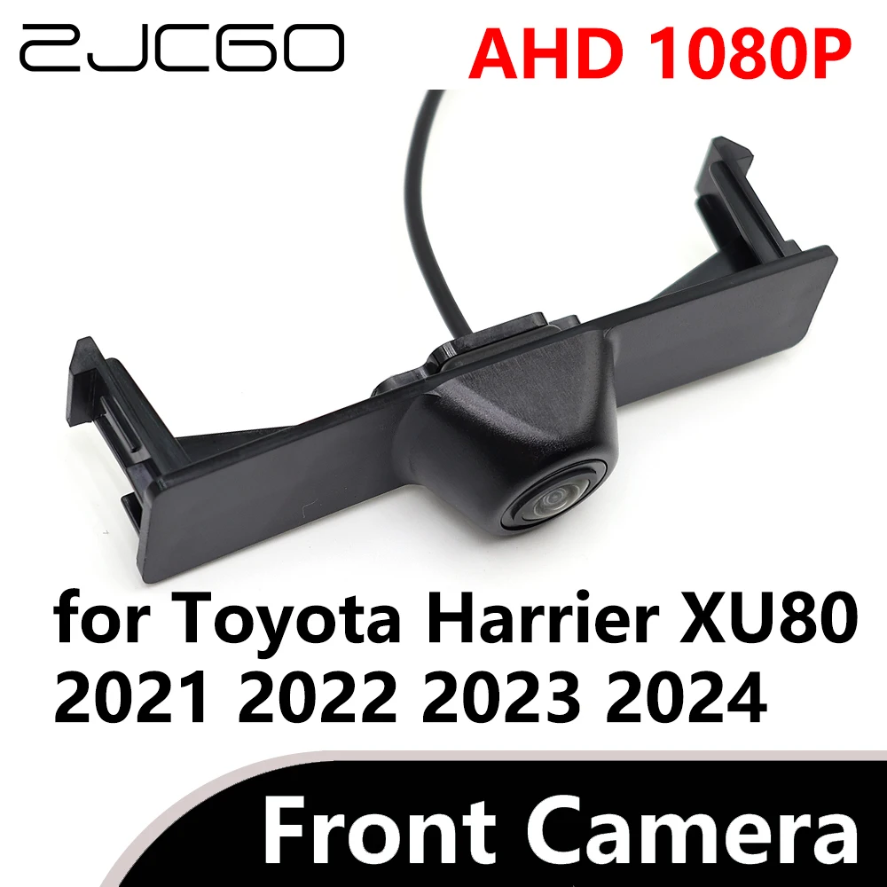 

ZJCGO AHD 1080P CVBS 480P 170° Car Parking LOGO Front View Camera waterproof for Toyota Harrier XU80 2021 2022 2023 2024