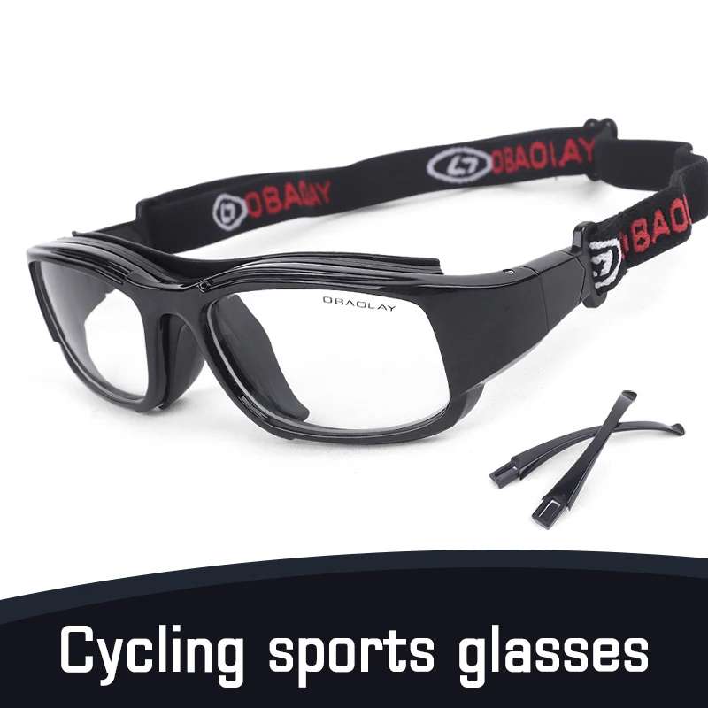 Sport Glasses Basketball Goggles Soccer Football Eye Glasses Anti-collision Protector Eyewear For Cycling Running Myopia Frame