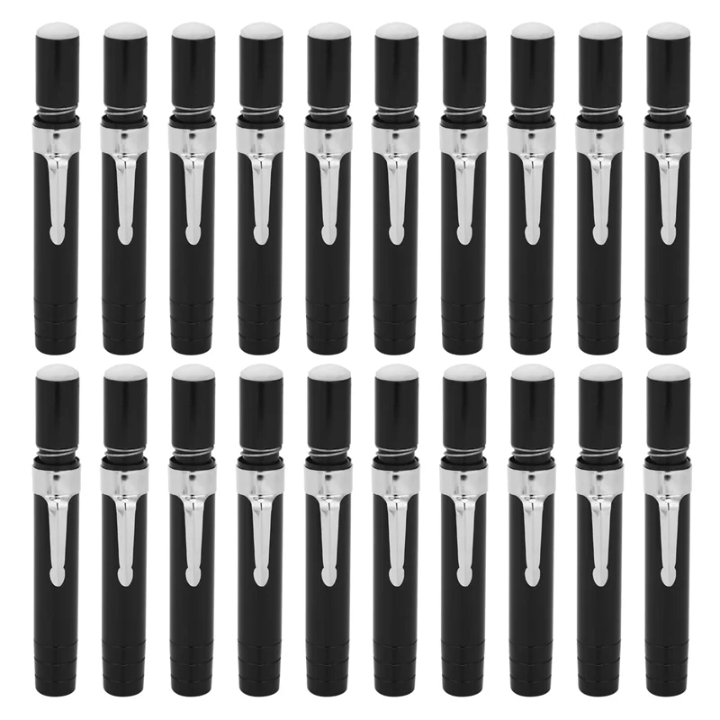 

Especial 20 Pcs Black Aluminum Alloy Chalk Keeper Holder (Black)