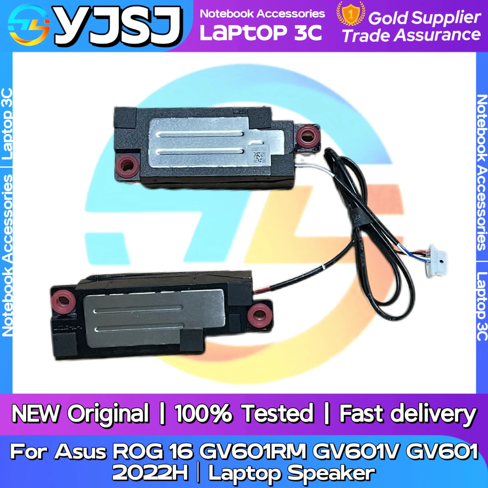 New Original Laptop Notebook Audio Speaker For Asus ROG 16 GV601RM GV601V GV601R 2022H built-in left and right speakers