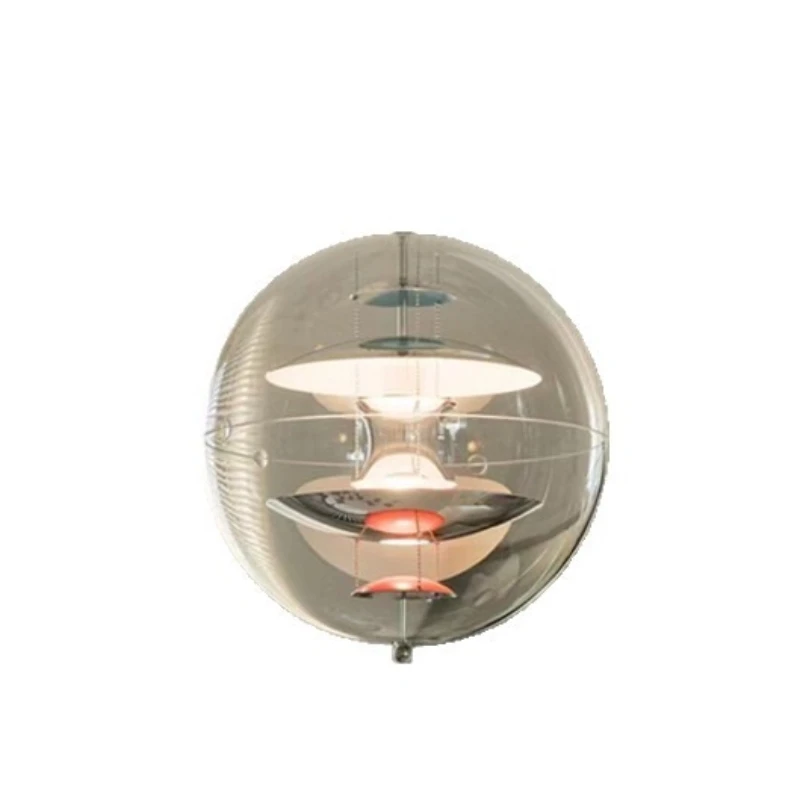 

Nordic modern study decorative chandelier restaurant table bar creative round planet chandelier