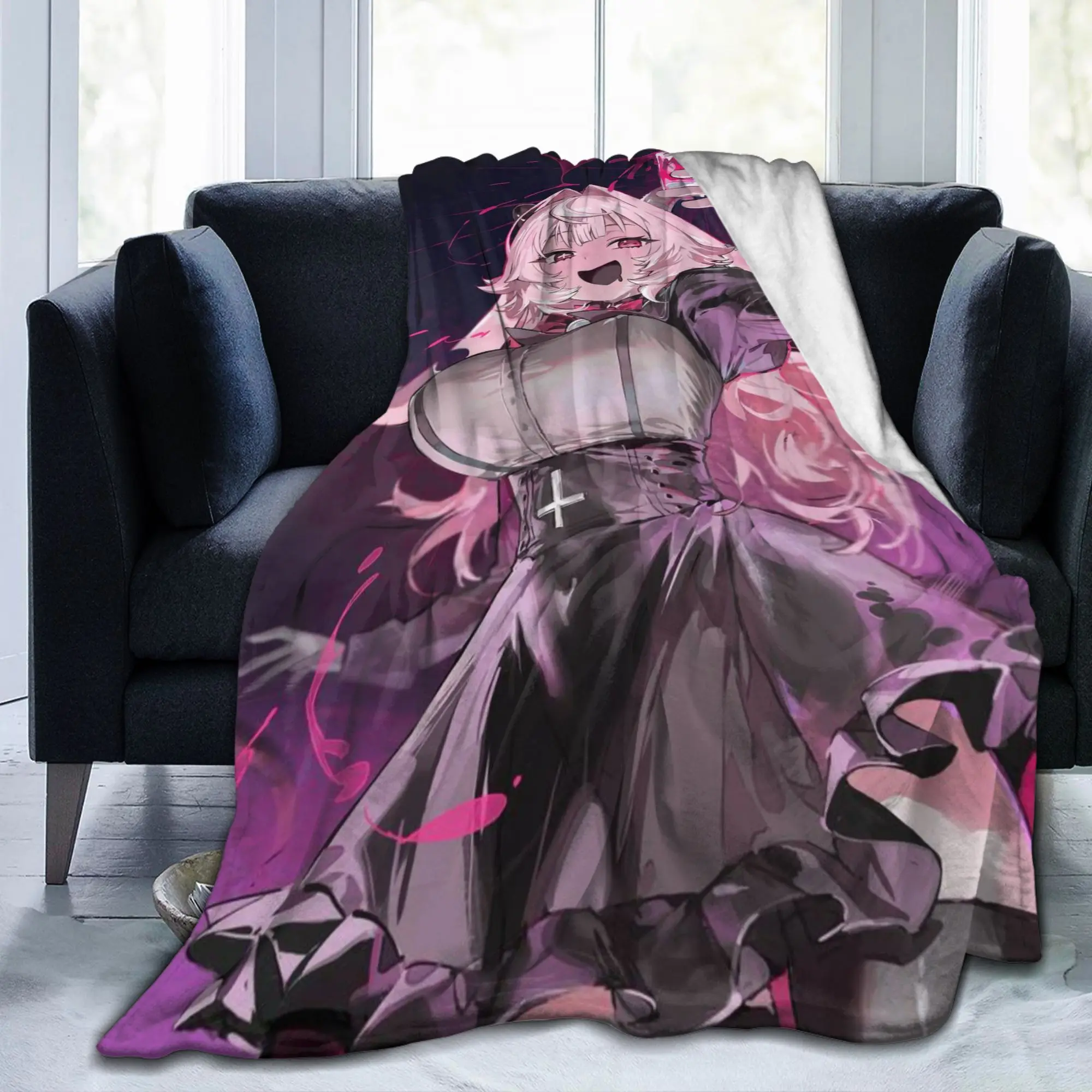 Femme Soule Blanket Drunken Goddess Reflux Decorative Flannel Throw Blanket For Outdoor Soft Customized Quality Bedspread