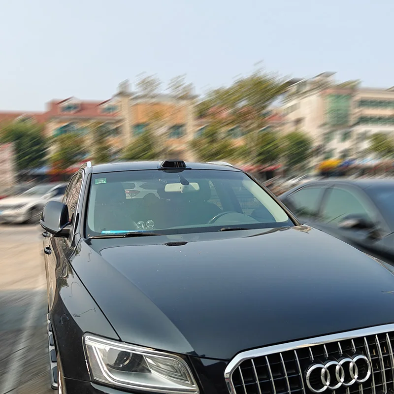 لأودي Q3/Q5/Q7/Q6 Q5e-tron تصفيف السيارة الليزر الرادار غطاء الزخرفية برو سقف أسود غطاء الرادار التكنولوجيا السوداء #3