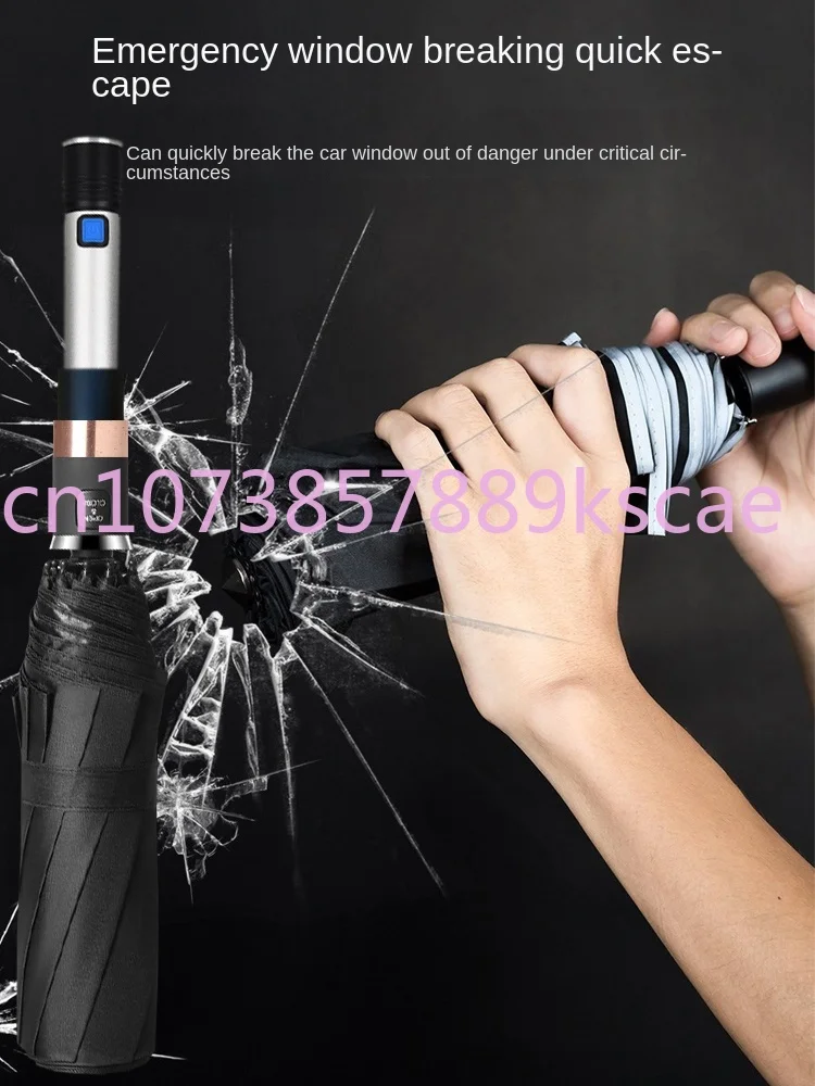 Retractable broken window self defense quick pull safety hammer Outdoor umbrella type   security vehicle