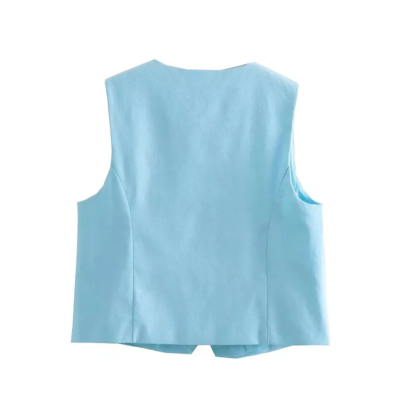 

Новый летний повседневный льняной комплект из жилета и брюк, женская модная одежда, хлопчатобумажная ткань для детей 8-25 лет