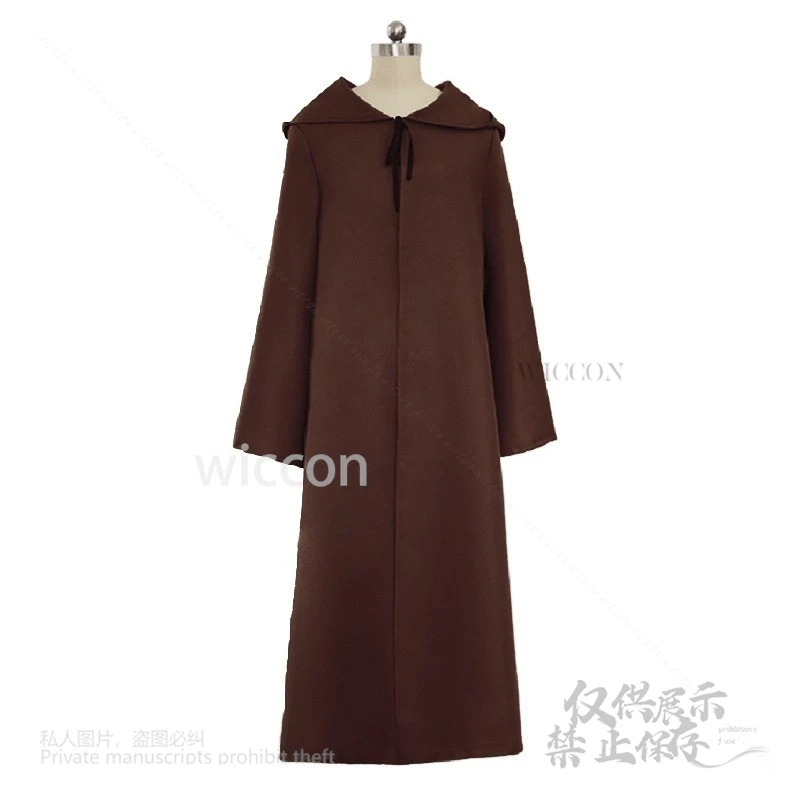 새로운 중세 후드 로브 스님 사제 로브 할로윈 카니발 코스프레 의상 5 색 망토 케이프 마법사 튜닉 성인 키즈 남자