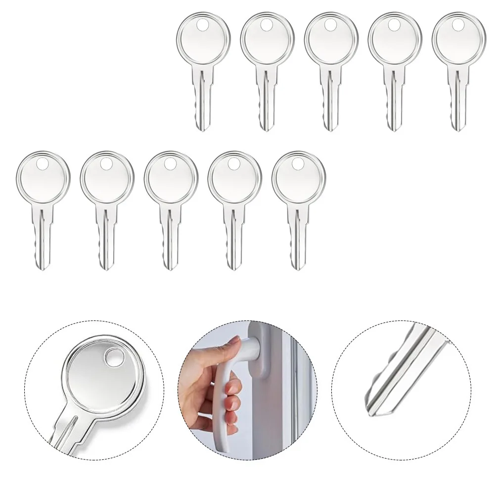 Window Locking Key For Properties Window Handle UPVC Window Handle Key Rust Resistant Construction Smooth Locking Operation
