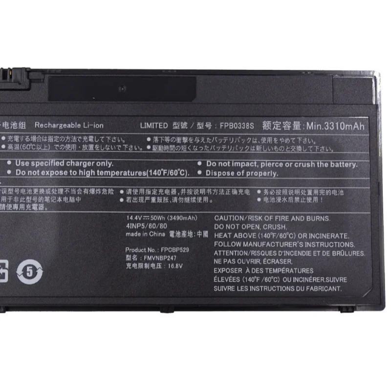 لبطارية الكمبيوتر المحمول فوجيتسو E558 P728 FMVNBP247 FPCBP529 FPB0338S LLD