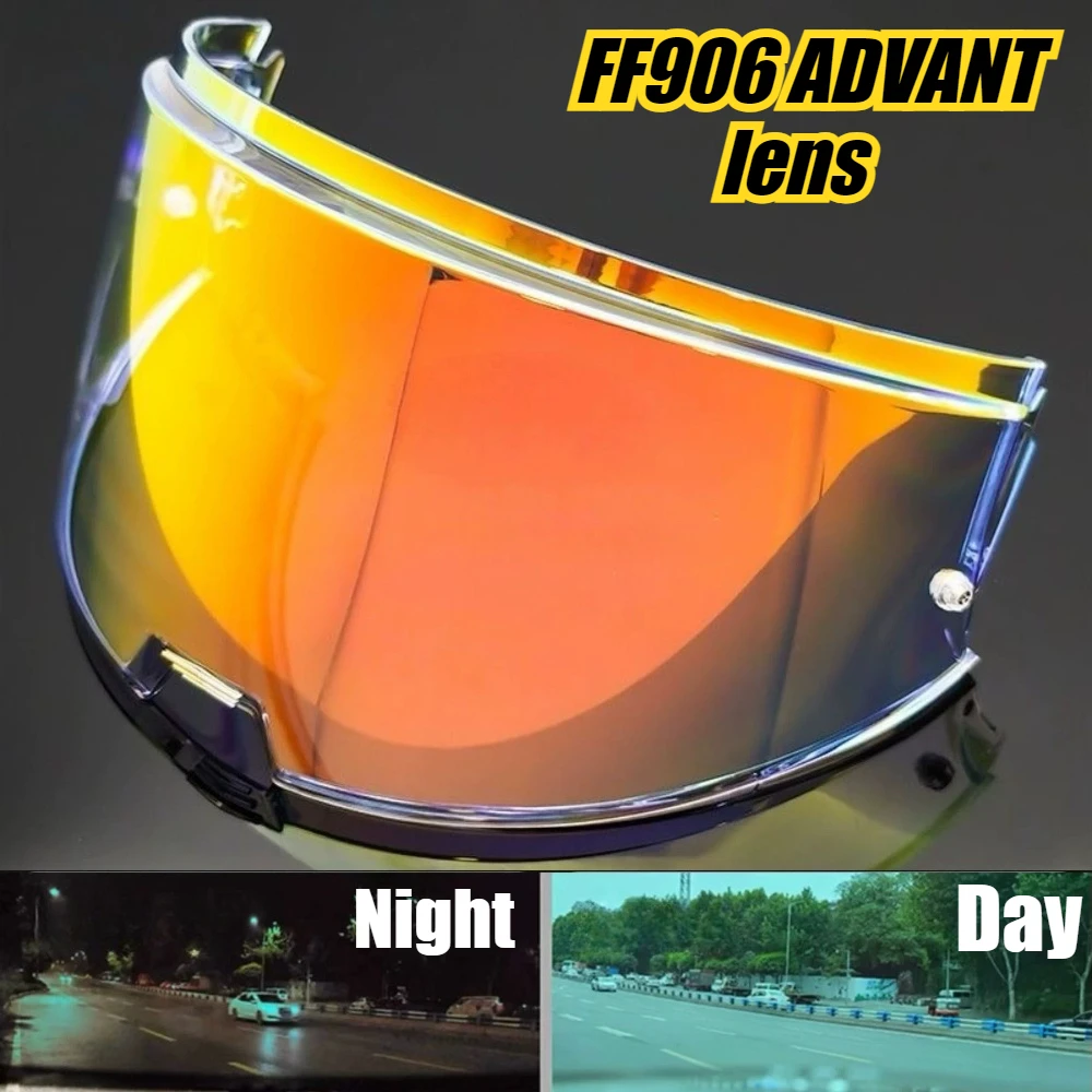 

LS2 FF906 ADVANT flip UP Helmet Visor Lens for LS2 FF906 ADVANT Helmets Windshield Replacement Accessories 9 colors