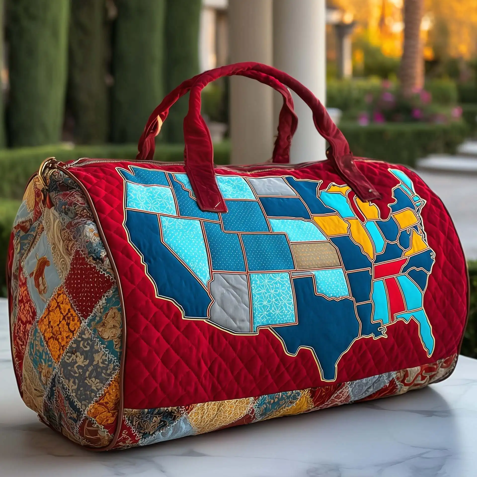 3D Printed Quilted Travel Bags fashion Handbag Hiking Camping casual Personalized Tote Bag Beach Sport Bags Gifts Training Bag