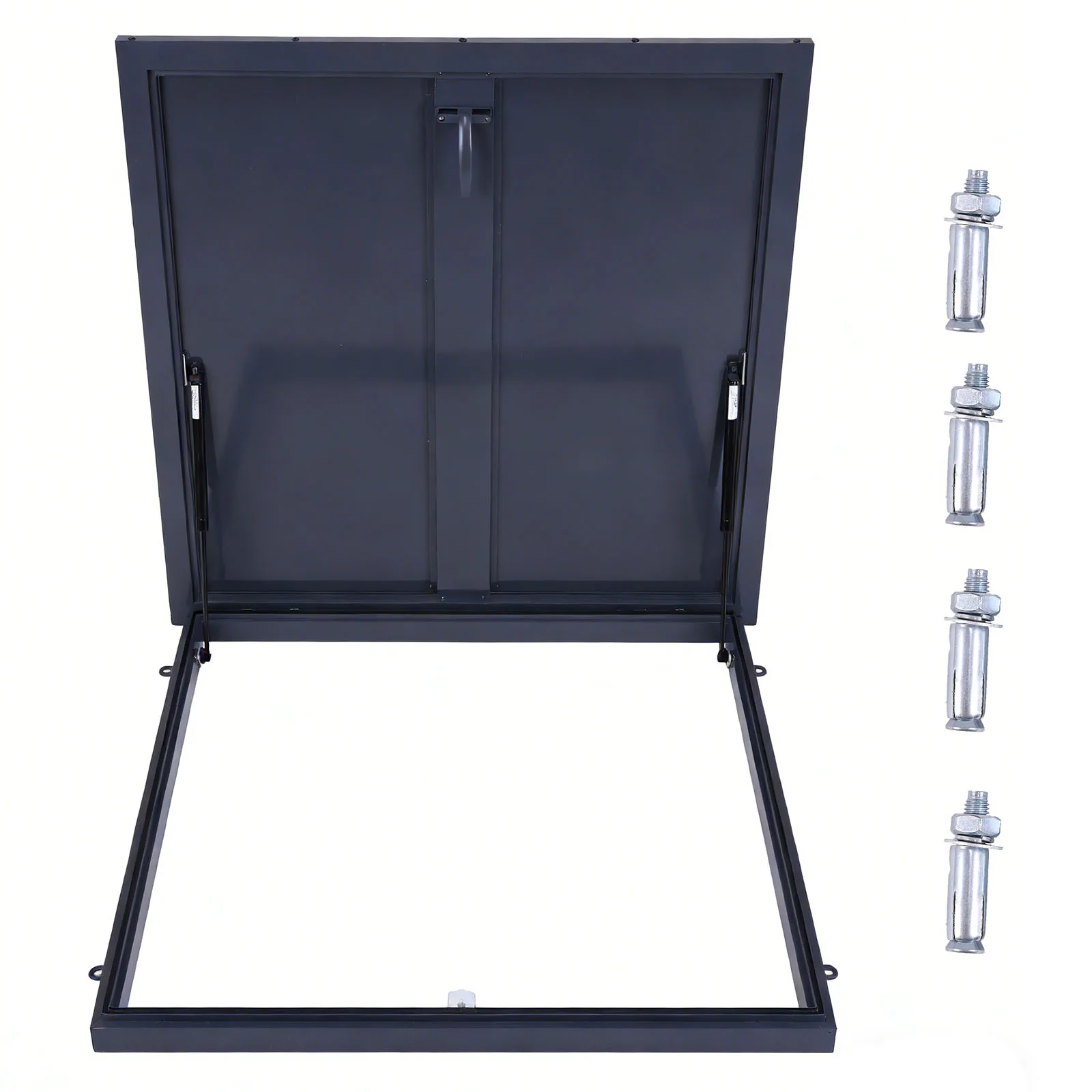 

Люк-окно на крышу с алюминиевой рамой и оцинкованным листом, с порошковым покрытием, для крышки люка на чердаке/подвала