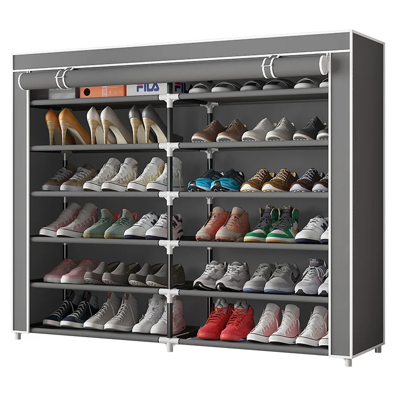 New model Foreign trade simple household shoe storage rack large space dustproof simple shoe rack Durable