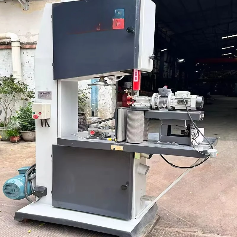 Solid Wood Large Timber Wood Planks Cutting Automatic Feeding High Precision Band Saw Machine for Wood Cutting