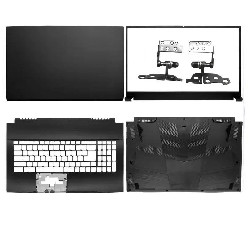 New for MSI GF75 Thin 8SC/GF75 Thin 9SC/GF75 9RCX MS-17F1 17F2 17F3 17F4 17F5: LCD Back Cover/LCD Frame/Palmrest/Bottom Base/Hin