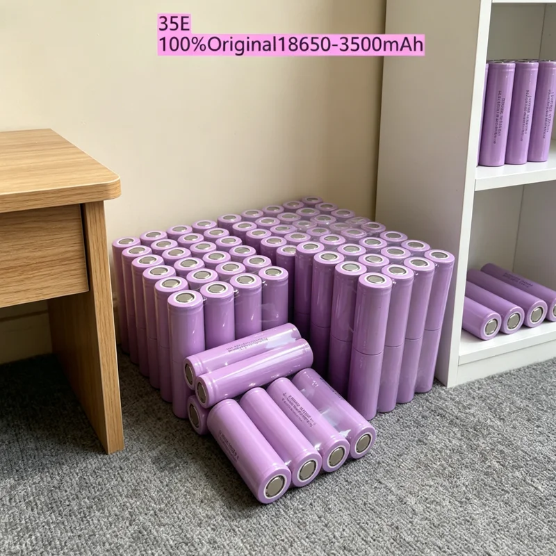 NEW brand new original rechargeable lithium-ion battery 18650 35E 3500mAh 20A discharge INR18650 3.7v 3500mAh