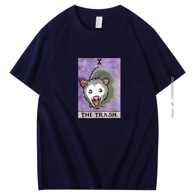 Funny Aesthetic Possum T-Shirt Graphic T Shirts Unisex Summer Casual Short Sleeve T-Shirts Tops High Quality Cotton T-Shirt