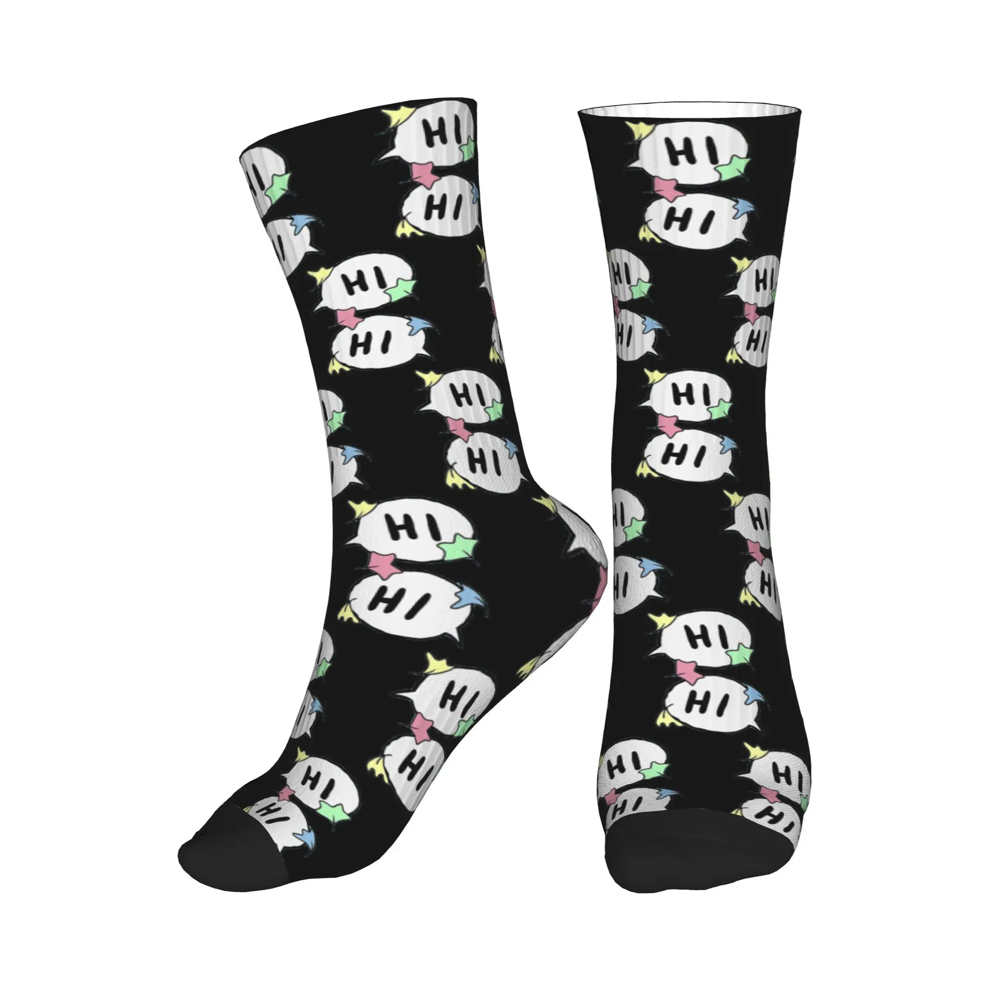 

Всесезонные спортивные носки Hi Heartstopper средней длины, высококачественные носки-круизеры, забавные носки для мужчин и женщин