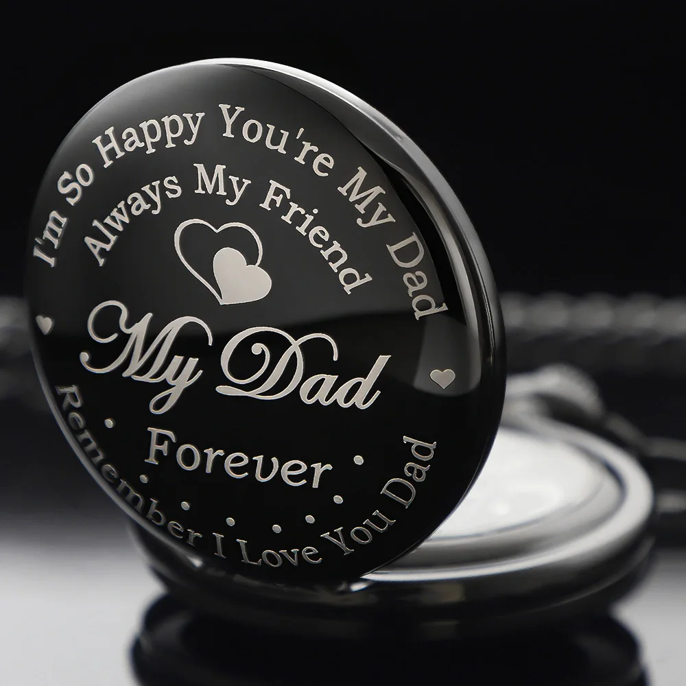 ساعات الجيب الرجالية Steampunk قلادة خمر سلسلة كوارتز ساعة الجيب إلى أبي عيد ميلاد هدية عيد الأب هدايا المناسبات