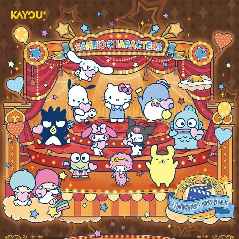 Kayou Sanrio Characters  Fun Shadow Pack Vol.3 Star Rustle Whisper Dreamy Collection CardsOfficial Licensed Collectible souvenir