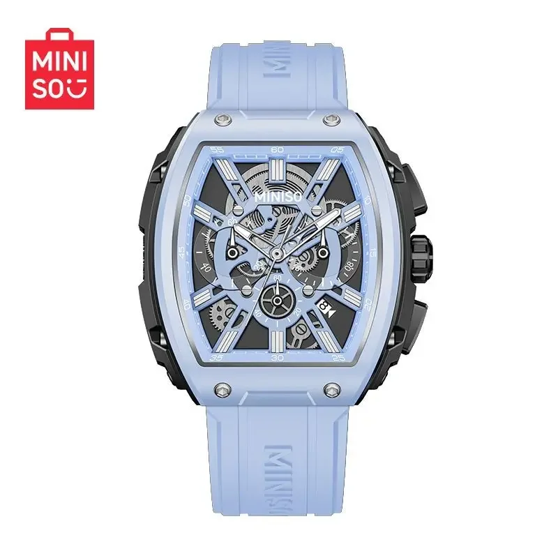 

Miniso Genuine Sports Wine Barrel Waterproof Boy's Watches