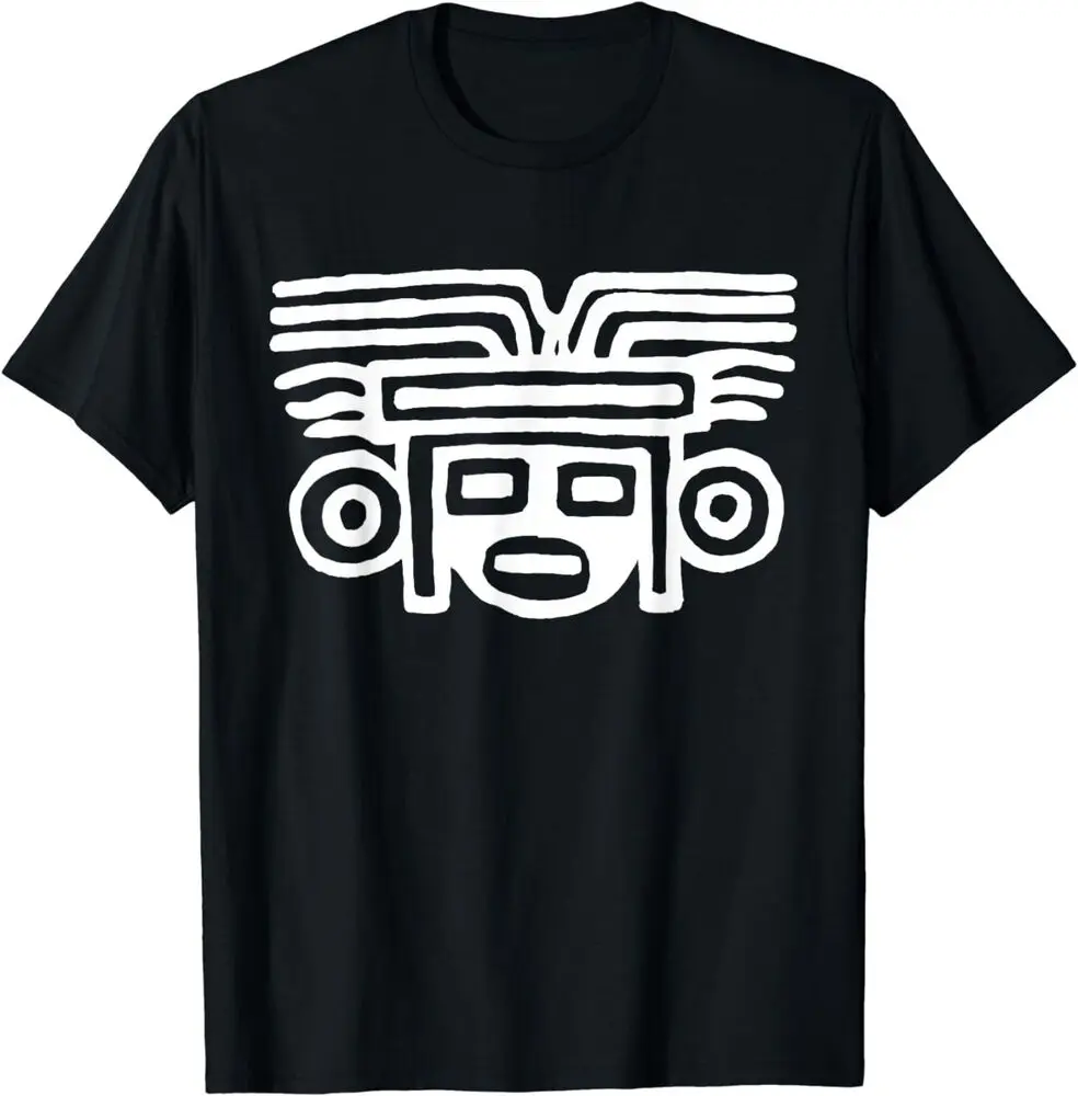 

Ancient Mayan Face Mask, Mexican Aztec Tribal Symbol T-Shirt For Men Women Summer Tees Cotton Luxury Brand Vintage Oversized