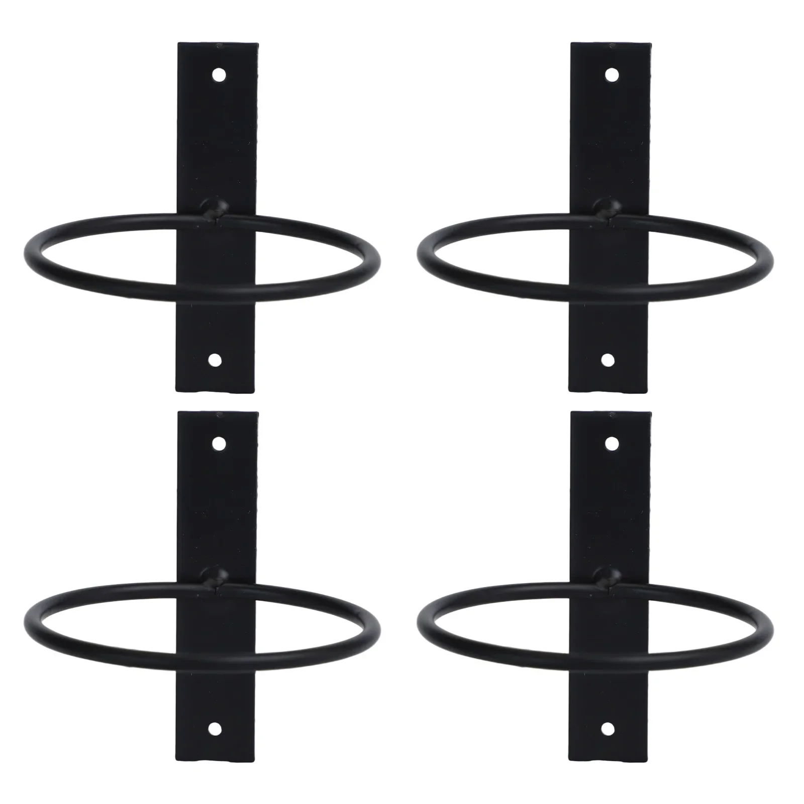 Decor Flowerpot Decorative Wall Hanger 8in Metal Flower Pot Holder Versatile Wall Installation Excellent Ventilation Design