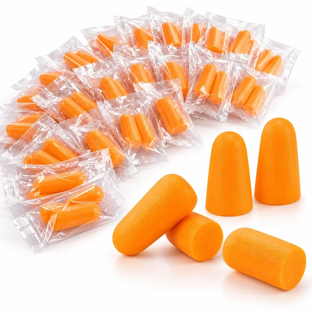 20/50Pairs Noise Cancelling EarPlugs Soft Material Sleep Learning Noise-proof Earplugs Perfect for Sleep School Study Travel