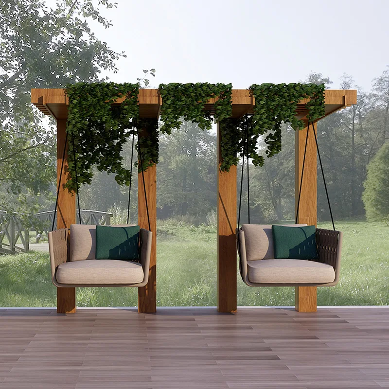

Garden Furniture Rattan Balcony Swing Chair Patio Swings Hanging Chair For Outdoor