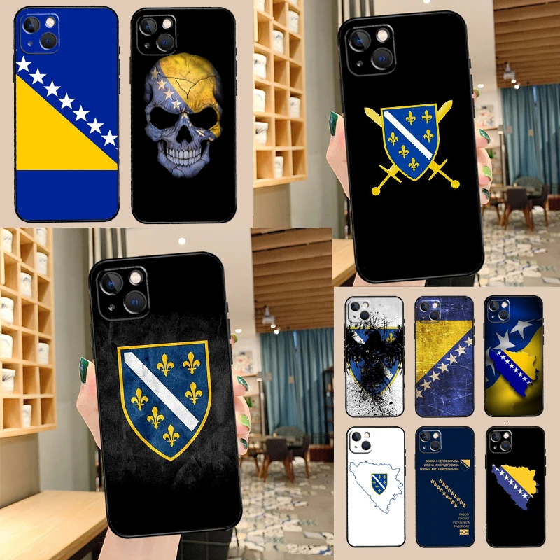 Bosnia Flag Case For Samsung Galaxy M36 M12 M52 M06 M16 M56 M33 M15 M55 M31 M13 M14 M53 M32 M35 M34 M54