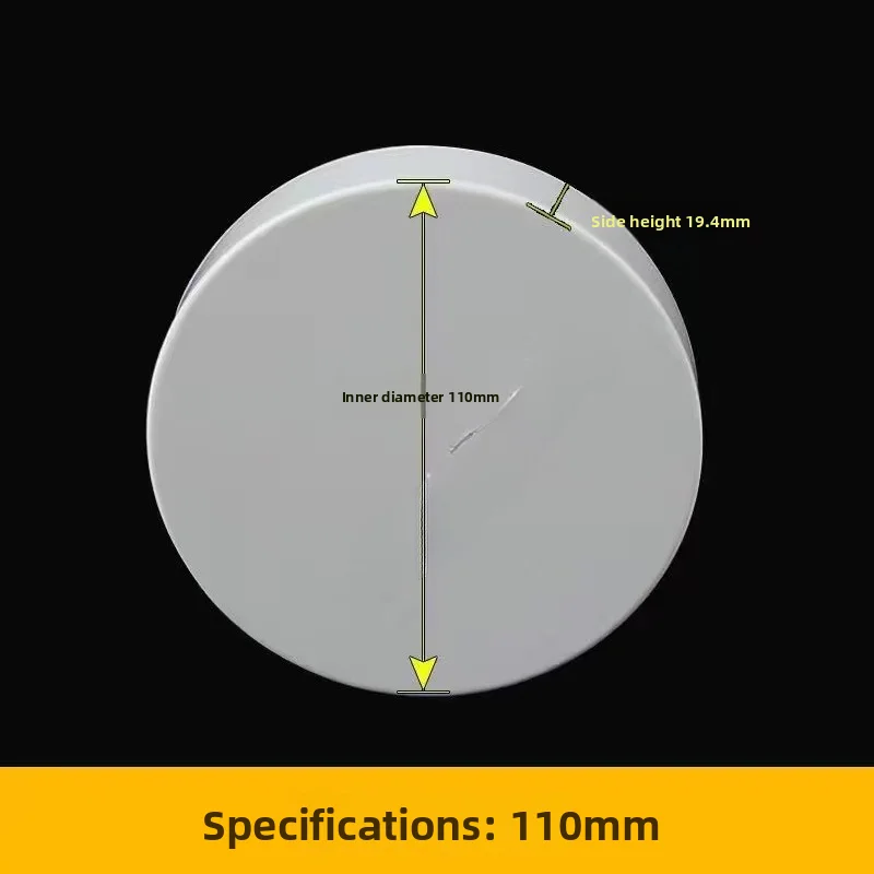 50/75/110 mm PVC-Rohrstopfenkappe, Rohrabdeckung, weiße Abflussrohr-Schutzabdeckung