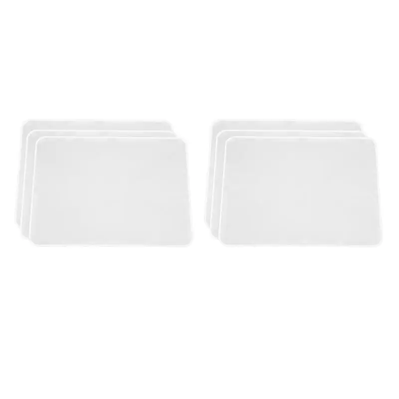 A74E-6PCS Silicone Vacuum Sheet 3D Silicone Film For ST-3042 3D Sublimation Transfer Heat Press Machine