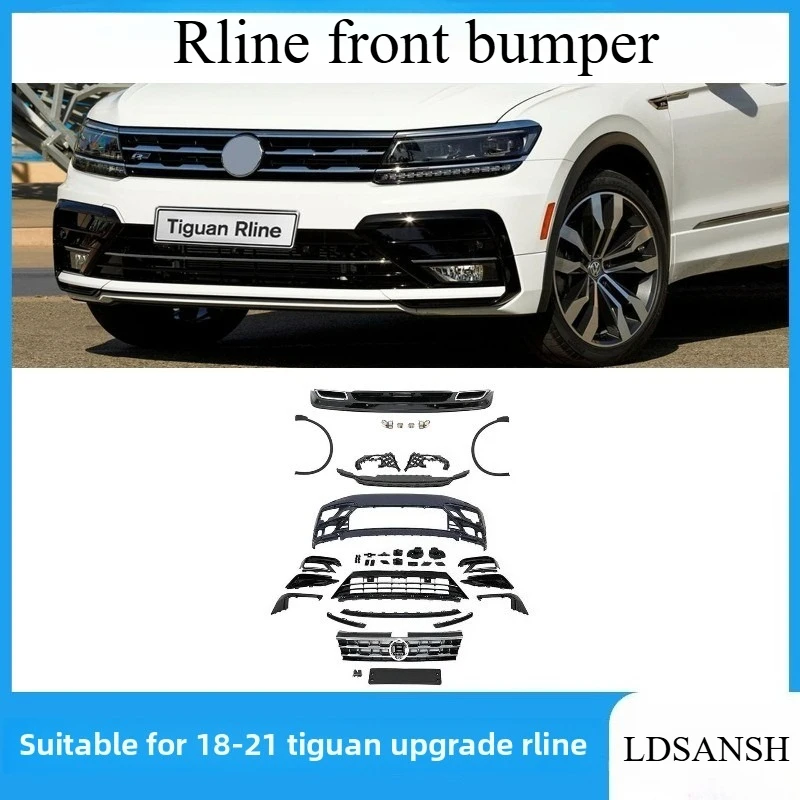 

Подходит для Volkswagen 2018-2020 Tiguan, обновленный комплект бампера Rline