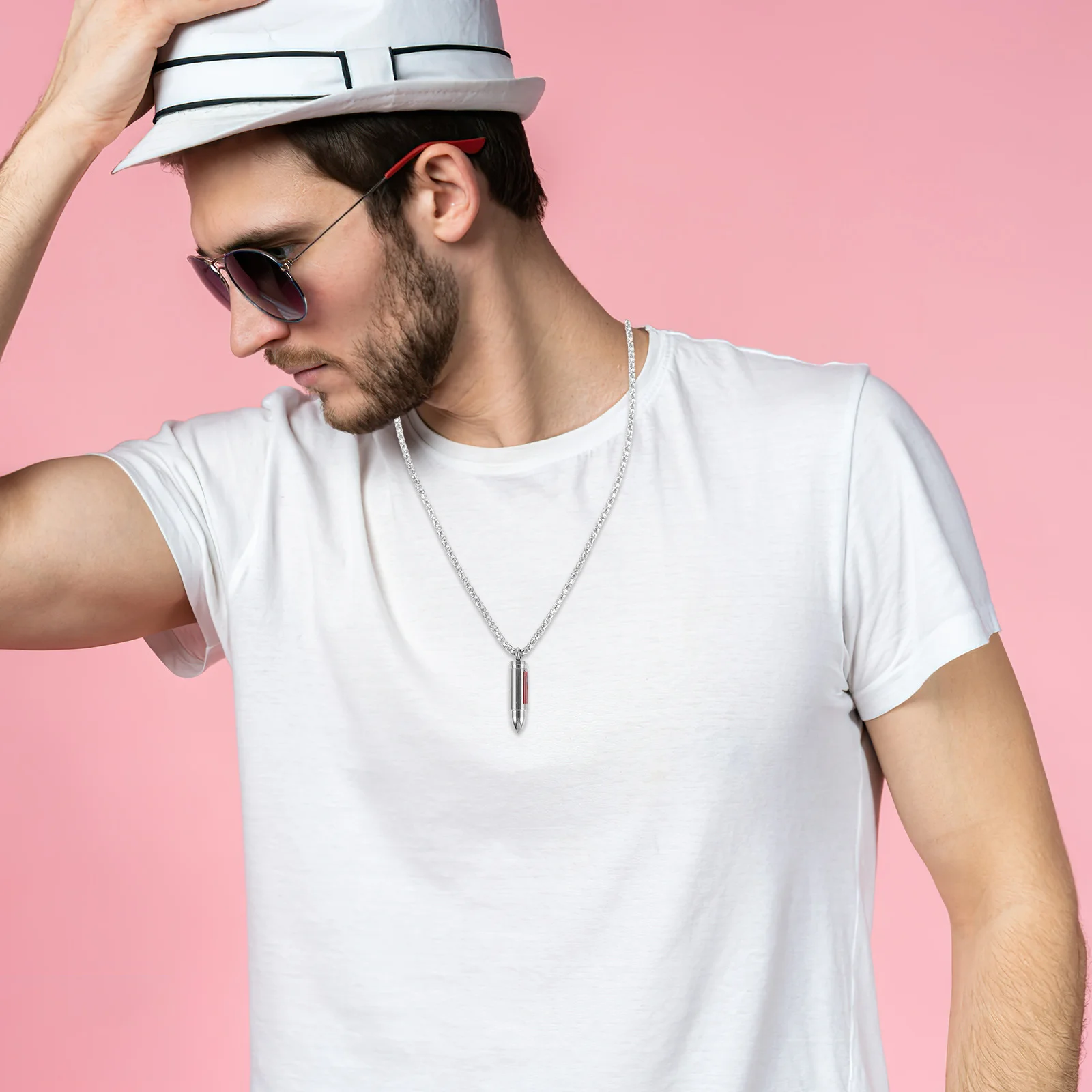 الحيوانات الأليفة رماد جرة قلادة سبائك الزنك لا يتلاشى تذكارية قلادة مجوهرات جنائزية تذكار قلادة جرة مجوهرات للرماد البشري